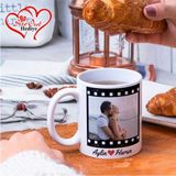 Vuao Kişiye Özel Fotoğraflı Kupa Bardağı - Kişiye Özel Kupa Bardak - Isme Özel Kupa Bardak - 1 Adet - 300 ml