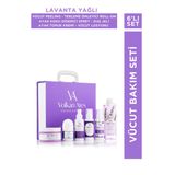 Vücut Bakım Seti (Vücut Peeling & Losyonu - Ayak Koku Giderici Sprey & Kremi - Duş Jeli - Roll-On)