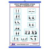 Vücut Mekaniğinin Doğru Kullanılması İle İlgili Poster