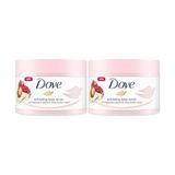Vücut Peelingi Nar Çekirdeği ve Shea Yağı 225ML Beyaz (2 Paketi) - Option-1