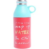 Vuki Fincan Kapak Termos Matara [water!] (380 Ml) - Kırmızı