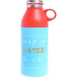 Vuki Fincan Kapak Termos Matara [water!] (380 Ml) - Mavi