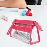 Vukı Kalem Cantası 3 Bolme Derı+Pvc Pem Vk-0119-06