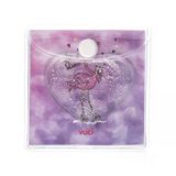 Vuki Kup Bloknot Simli Sulu 6.3 X 6.3 Cm Flamingo Desenli Sulu Ve Simli Kup Bloknot
