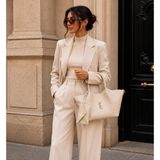 Vulapari Krem Ysl Model Kadın El ve Omuz Çantası