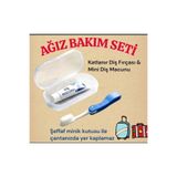 Vulli AĞIZ BAKIM SETİ - KATLANIR DİŞ FIRÇASI VE MACUNU - MİNİ KUTULU SET