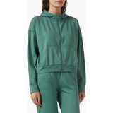 Vuori Halo Modern Zip Hoodie, Dreamknit™ Rahat ve Şık Günlük Sweatshirt - XS - Yeşil