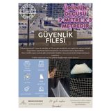 Vural Balkon Filesi 2m x 3 Metre Kalın Ve Sık Dokunmuş Kedi Çocuk Filesi