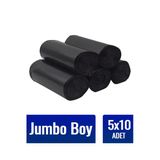 Vural Çöp Torbası Endüstriyel Jumbo 80X110 Cm 300 Gr 10 Adet X 5 Paket Çöp Poşeti