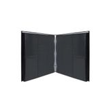 Vural Foto Baskı 500lü Büyük Deri Fotoğraf Albümü (10X15CM) Telli - Metal Spiralli* - Foto Pencereli, Yatay Ve Dikey