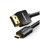 Vuralsin38 4K 60Hz Micro HDMI To HDMI Kablo 1 Metre - Option-1 - Ahşap