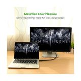 Vuralsin38 4K HDMI Kablo, 2 Metre, Siyah - Option-1 - Ahşap