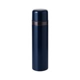 Vuralsin38 500 ml Gümüş - Mavi - Pembe Paslanmaz Çelik Termos – Çift Katmanlı Vakumlu, 24 Cm, Isı Yalıtımlı Sızdırmaz Seyahat ve Ofis Matara (Mavi)