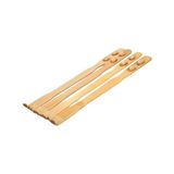 Vuralsin38 Ahşap Sırt Kaşıma Aleti 47 cm x 4 cm – Doğal Ahşap Masajlı Sırt Kaşıyıcı - 000-Siyah