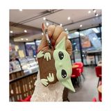 Vuralsin38 Airpods Pro 3. Nesil Uyumlu Figürlü Darbe Emici ve Koruyucu Silikon Kulaklık Kılıfı (Baby Yoda) - Option-1 - Altın