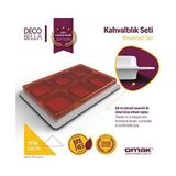 Vuralsin38 Decobella 81132 Kahvaltılık Seti - 1/100 Toz Ceviz