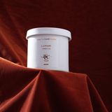Vuralsin38 El Yapımı Soya Mumu, Lily Kokulu Ekru Limoges Porselen MUM,%100 Vegan, Eco-Friendly | 450 gr • 16OZ - Option-1