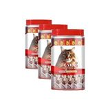 Vuralsin38 Eurogold Cat Sıvı Kedi Ödülü Dana-Tavuk Et 30X15 gr (3 Paketi)
