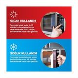 Vuralsin38 Flexy Medical ve Soğuk 5 Adet Kompres Termojel Buz Paketi, 13X26CM, Migren, Incinme, Burkulma, Kas Ağrısı, Baş Ağrısı, Göz Altı Morluğu, Tendon Iltihabı, Termofor, Kompres Jel, Eklem Ağrısı - Option-1 - Var