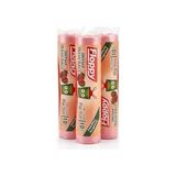 Vuralsin38 Floppy Çilek Kokulu Büzgülü Çöp Torbası 65X70 cm (3 Rulo x 10 Adet) - Toplam 30 Adet Büyük Boy Ekonomik Set - 000-Siyah - Option-1