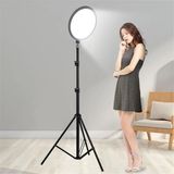 Vuralsin38 Halka Işık 8.4 Inç (21.5cm) 180CM Kablolu Stüdyo Işığı Ürün ve Görsel Fotoğraflama Işığı Fotoğraf Makinesi Kamera Youtuber Twich Ring Light Yayıncı Işığı (SW840 8.4inç Siyah) - -