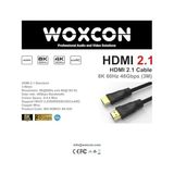 Vuralsin38 HDMI 2.1 Kablo - 8k 60Hz, 4K 120Hz, 4K 60Hz, Earc, Hdr, D-Hdr, Hdcp2.2, Dolby Vision, Dolby Atmos (3 Metre) - Option-1 - Ahşap