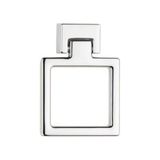Vuralsin38 Krom Renkli 47 mm Sallantılı Kulp - 1BW-Beyaz - Ahşap