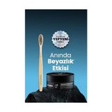 Vuralsin38 Luis Bien Aktif Karbon Diş Temizleme Tozu 50 gr ve Bambu Diş Fırçası Set