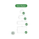 Vuralsin38 Modüler Organizer Set Mutfak Çekmece Içi Düzenleyici Çatal Kaşık Bıçak Organizeri Kristal (10'lu Set) - Kestane Akaju - Option-1