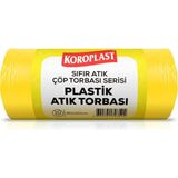 Vuralsin38 Plastik Atıklar Çöp Torbası 10'lu 80×110 Cm, Dayanıklı & Geniş Hacimli, Çift Katlı, Geri Dönüştürülebilir Çöp Poşeti, Mutfak, Bahçe, Ofis, Restoran, Okul, Fabrika, Piknik Alanı, Market, Depo - 000-Siyah - Option-1