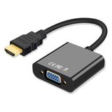 Vuralsin38 PM-2162 HDMI To VGA Aktif Görüntü Çevirici Dönüştürücü Adaptör Ses Çıkışsız - 0 - Siyah - Option-1
