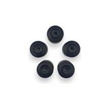 Vuralsin38 Tekerlek Jant Bijon Kapağı 5 Adet 1K0601173 Vw Polo ile Uyumlu 2021-2024 - (ClearEyelets)Black-RadiantOrchid - 13 inç