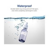 Vuralsin38 Ultrahold Kalıcı Yapışkanlı Su Geçirmez Etiketler, 1-1/3" x 4", Lazer Yazıcılar Için 700 Etiket (5522)