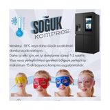 Vuralsin38 Vanaca Grup Termojel Göz Maskesi, Göz Altı Torbası Şişlik Gidermeye Yardımcı, Uyku Bandı, &soğuk Göz Terapisi, Tekrar Kullanılır Termojel Göz Maskesi - Option-1