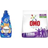 Vuralsin38 Yumoş Lilyum 60 Yıkama Konsantre Çamaşır Yumuşatıcısı (1 x 1440 Ml)(3) Omo Fresh Toz Çamaşır Deterjanı Renkliler 1.5 kg 10 Yıkama(1) - 0,25 gr