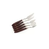 vusberdekorasyon Palette Knives Metal Spatula 5li Set