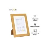 Vusign VS651 MDF Fotoğraf Çerçevesi 13x18 cm Ahşap Masaüstü ve Duvar Askılı Çerçeve
