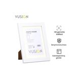 Vusign VS652-WH MDF Fotoğraf Çerçevesi 15x20 cm Beyaz Masaüstü ve Duvar Askılı Çerçeve