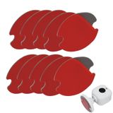 VVHOOY Blink Outdoor 4/Indoor (3. Nesil)/Mini 2/Mini ile Uyumlu Yapışkan Ped, Yapışkan Yedek Kamera Çıkartma Pedleri Çift Taraflı Bant Kamera Montaj Bandı (10'lu Paket)