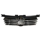 Vw Bora 1998-2005 Ön Panjur Iç Dış Kromlu Saten Siyah Komple 1J5853651L