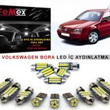 Vw Bora Araçlar İçin Led İç Aydınlatma Ampul Seti Femex Parlak Beyaz