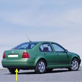 Vw Bora Sedan 1999-2005 Arka Tampon Alt Kaplamasi Spoyleri 1J5807521a