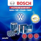 Vw Caddy 1.9 Tdı Bosch 4'Lü Filtre Bakım Seti 2004-2011