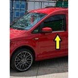Vw Caddy 2015-2016-2017-2018-2019-2020 Krom Cam Çıtası 2 Parça Paslanmaz Çelik - 315 Gri