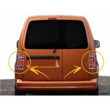 Vw Caddy 2015 2020 Arka Stop Çerçevesi Abs Krom Aksesuar 2 Prç