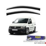 Vw Caddy Cam Rüzgarlığı Kromlu 2003 / 2020 Niken niken