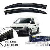Vw Caddy Cam Rüzgarlığı Siyah Kromlu Black Edition Niken 2003 / 2020