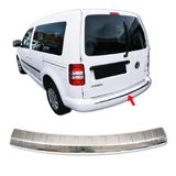 Vw Caddy Krom Arka Tampon Üstü Koruma P.çelik 2004-2015 Arası