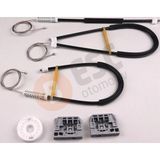 VW Caddy MK3 2004-2015 İçin Ön Sağ Kapı Cam Kriko Tamir Seti