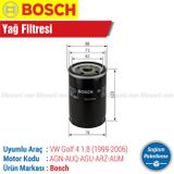 VW Golf 4 1.8 Bosch Filtre Bakım Seti (1999-2006)